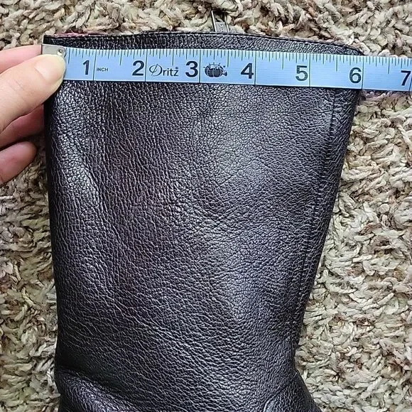 Born Black Leather Women's Boots Size 7.5 - Picture 11 of 15